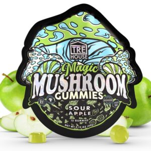 Sour Apple Magic Mushroom Gummies