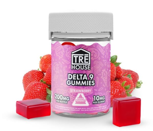 Strawberry Delta 9 Gummies